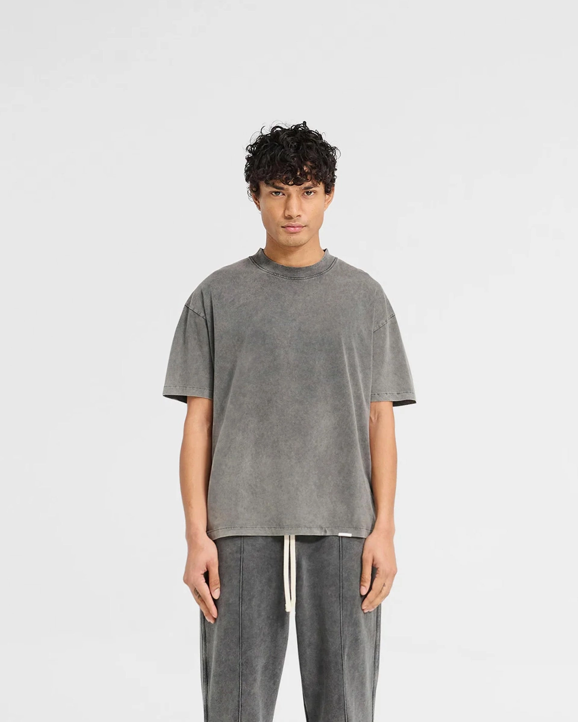 Initial T-Shirt - Vintage Grey Thermoregulating Fabric MultipurposeCuffs