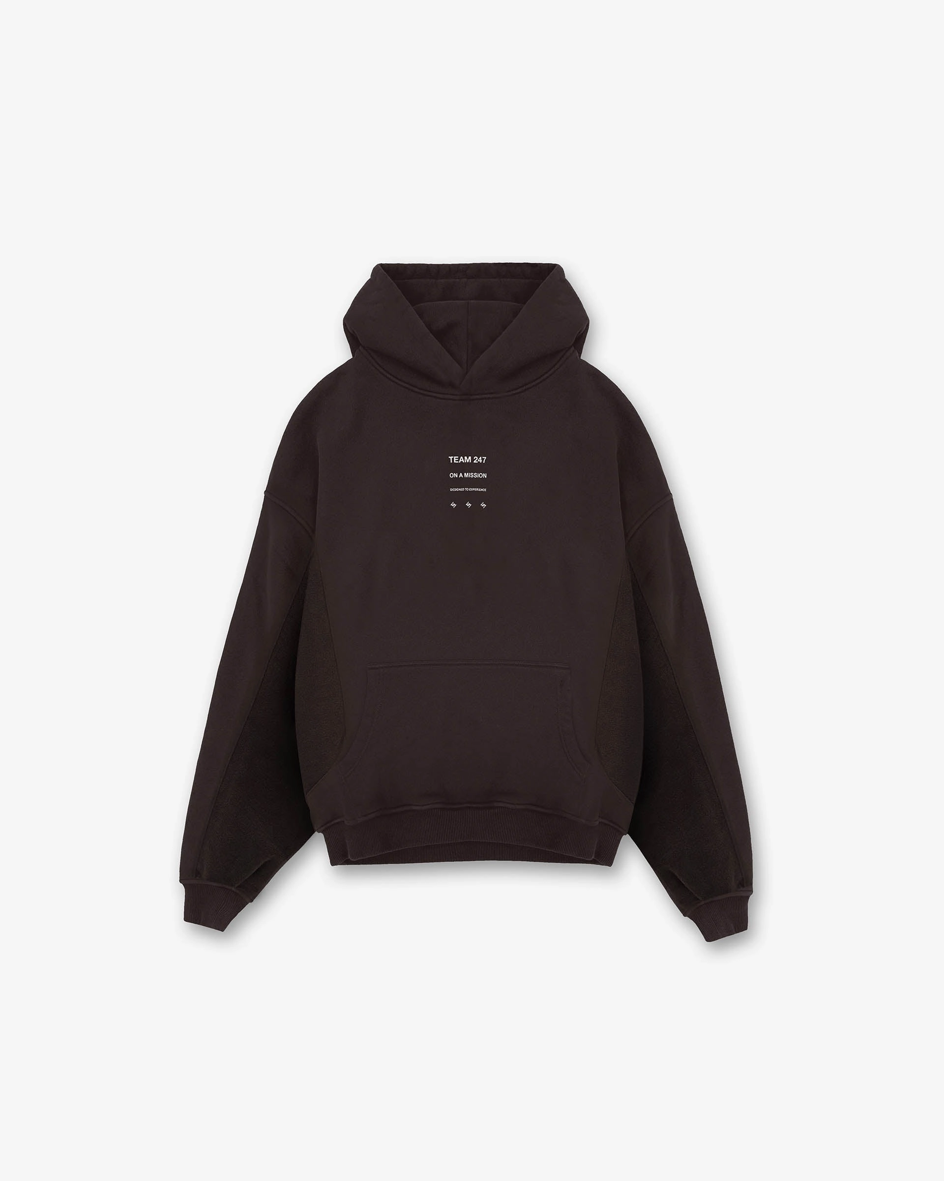 247 Uprising Oversized Hoodie - Chocolate Hunting wear