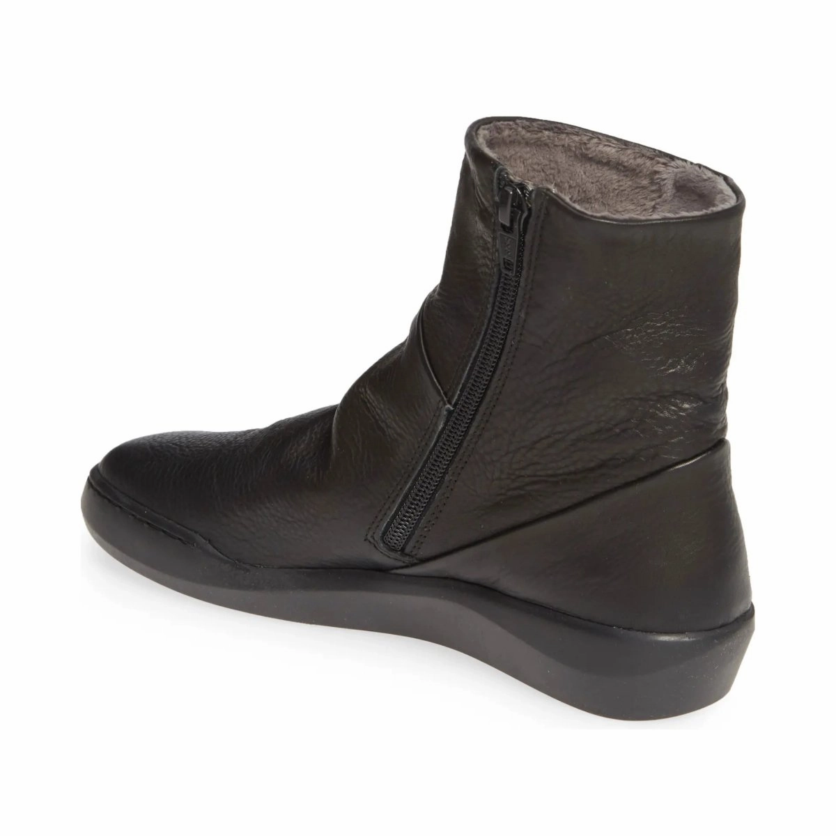 Mountain Side Softinos by Bos & Co Women's Bler550SOF Black Smooth Leather