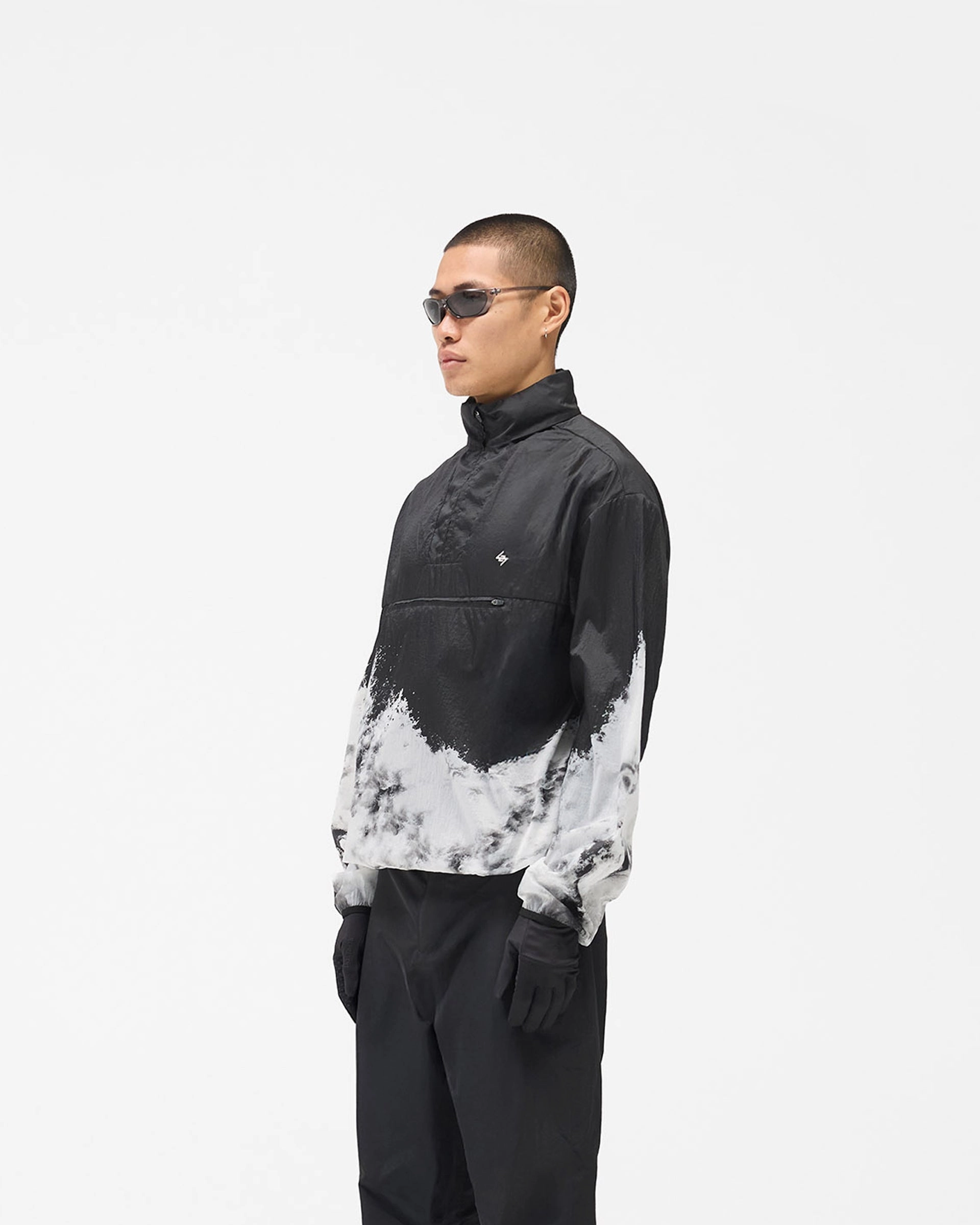 247 Overhead Training Jacket - Black Chill Proof Style ripstop fabric