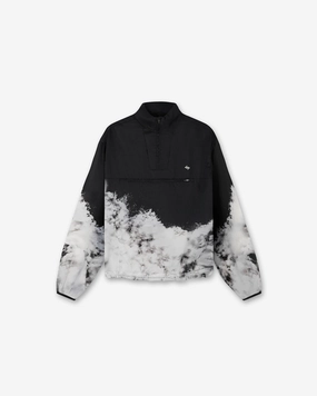 Snap Closures Everyday Look 247 Overhead Training Jacket - Black