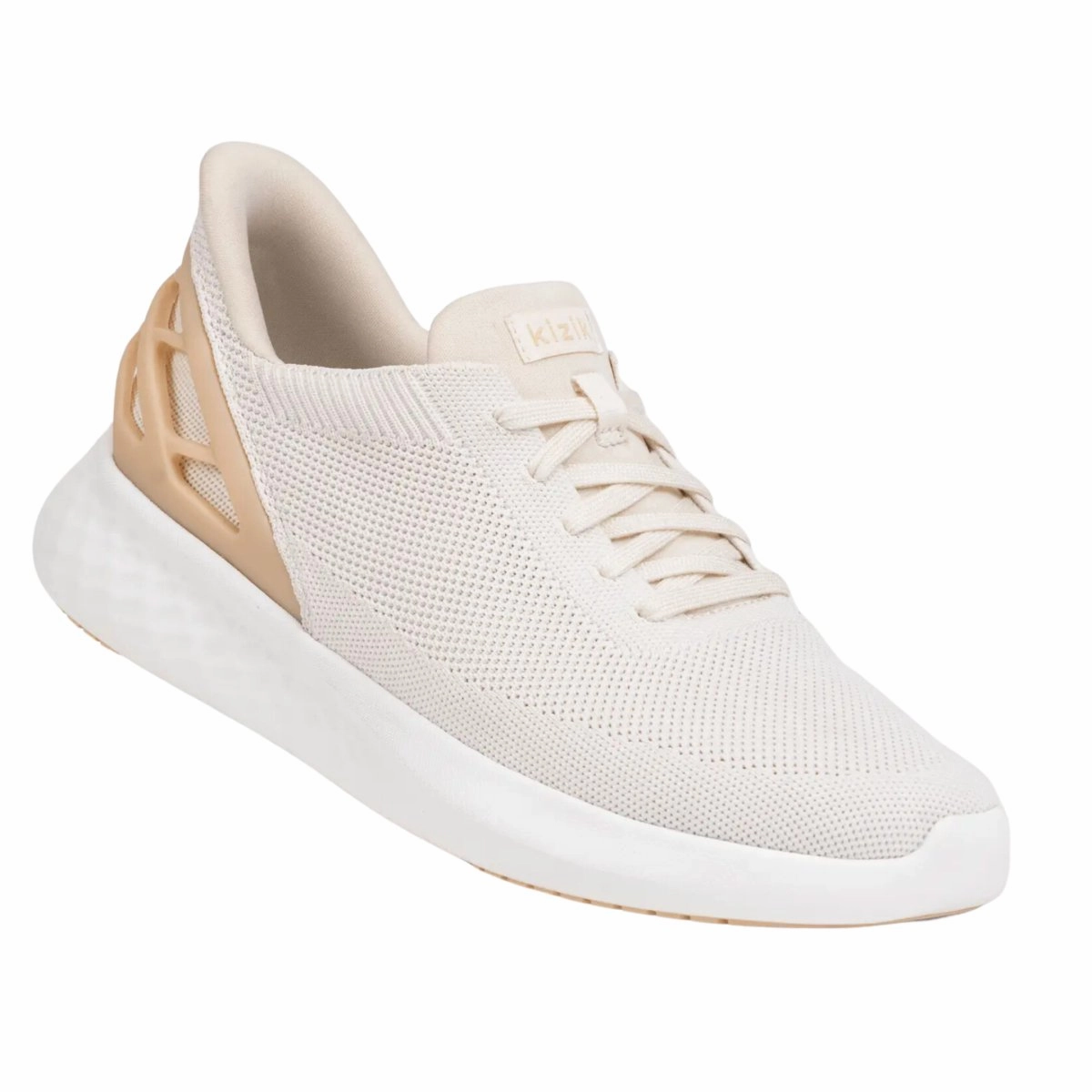 Bold Look Breathable TPU Kizik Women's Athens White Creme Mesh