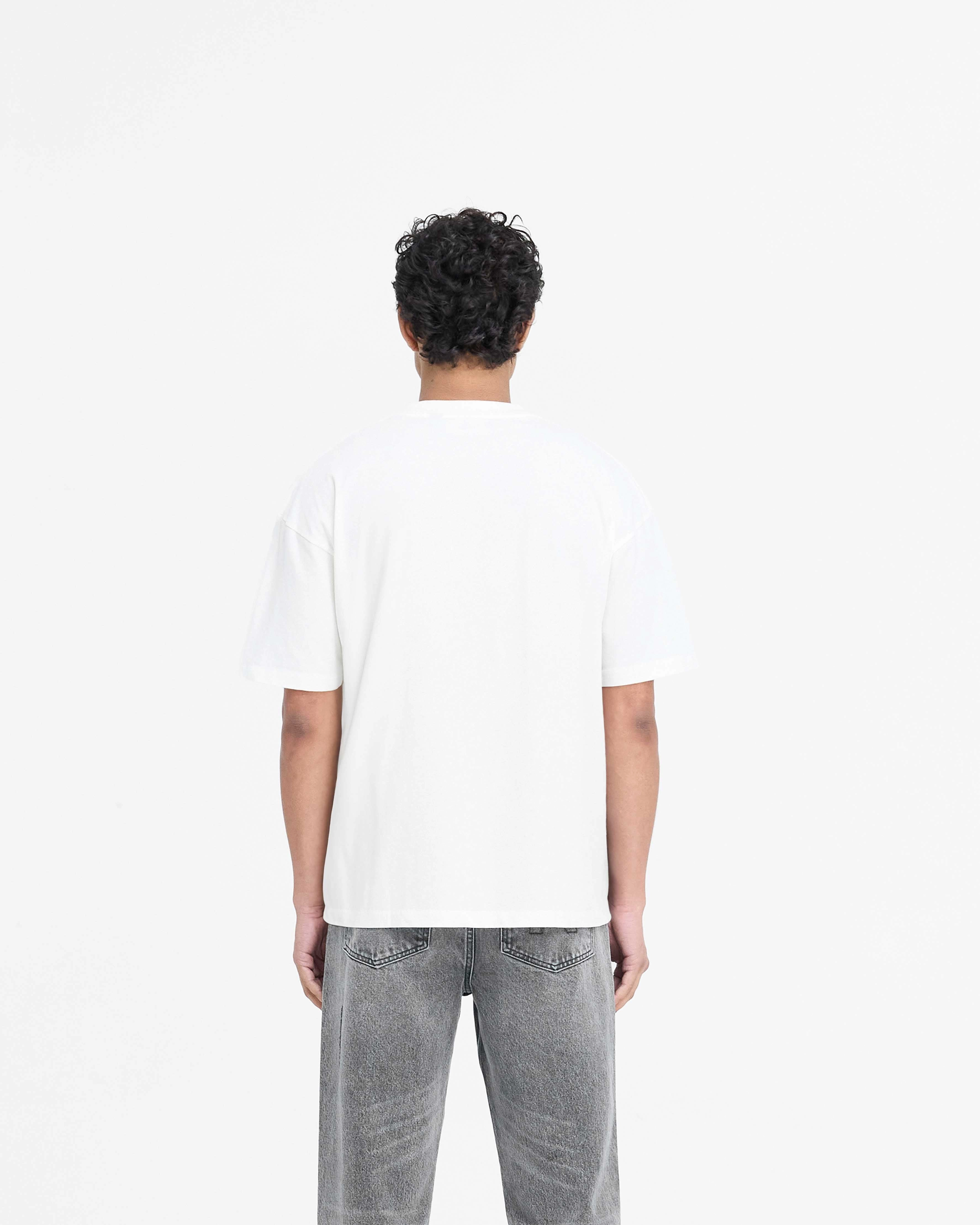 All-day style Everyday Comfort Block Logo T-Shirt - Flat White