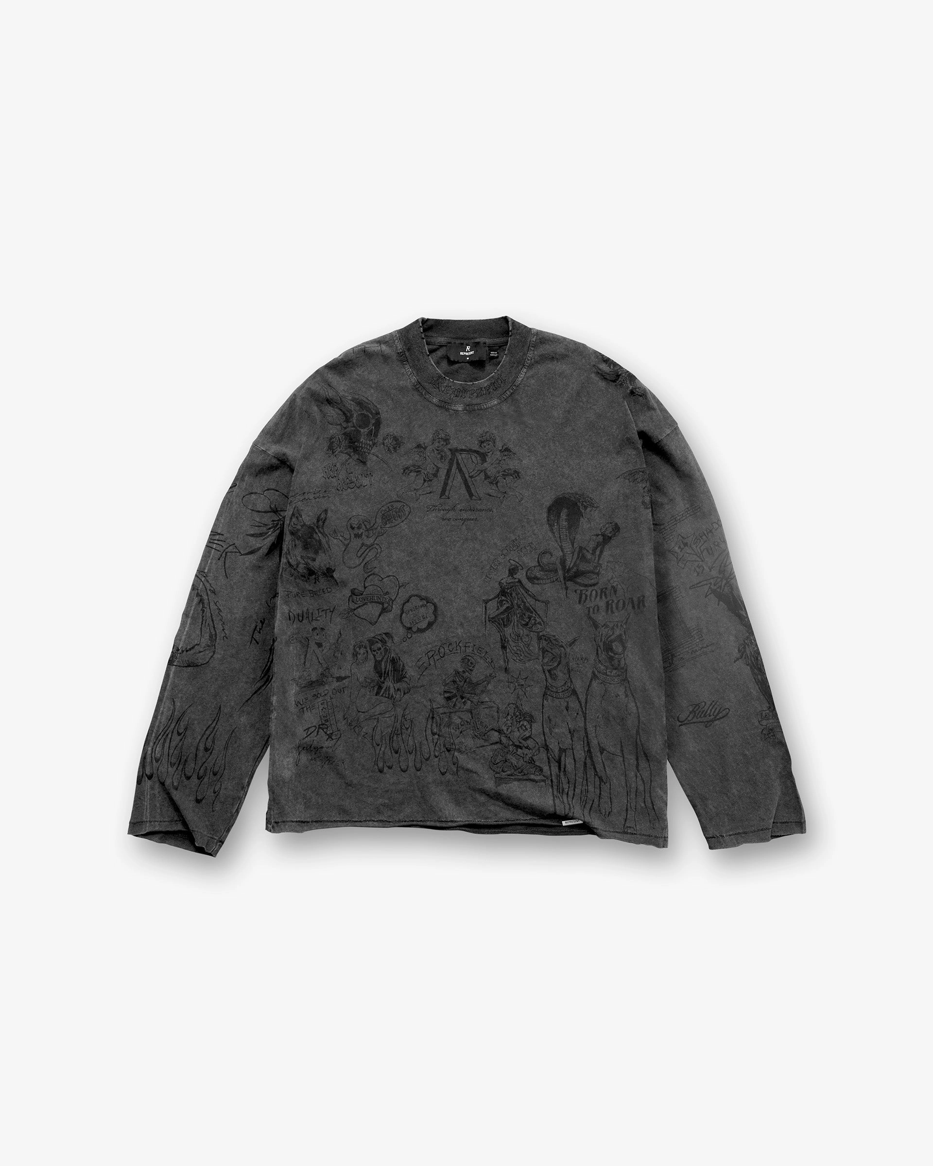 Chilly Wear Legacy Long Sleeve T-Shirt - Vintage Grey