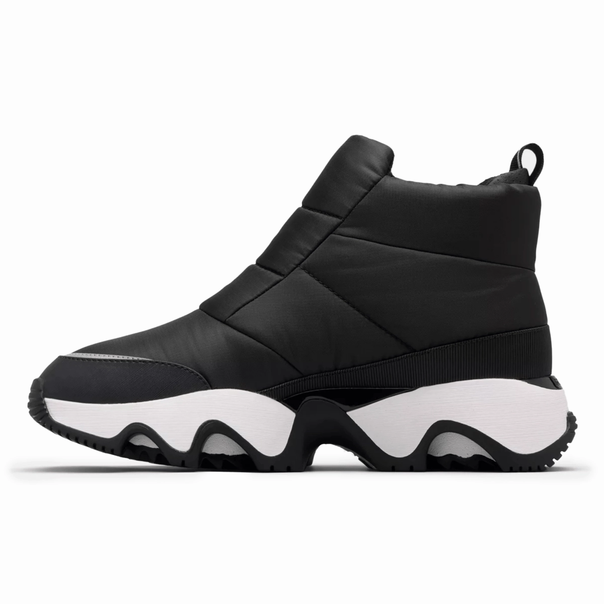 Sorel Women's Kinetic Impact Puffy Zip Black/Black Waterproof Sporty Look Weather Ready