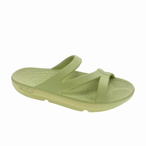Comfortable Footwear for Summer Sovella Women's PF Green Slide