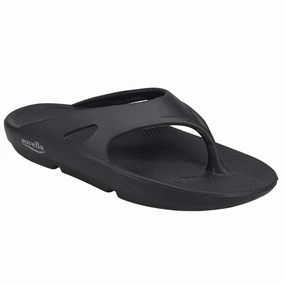 Sovella Women's PF Thong Black Lite Mode Easy Clean Surface
