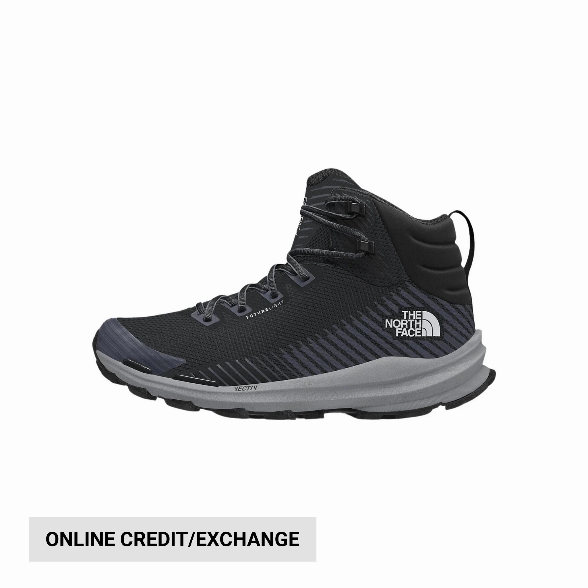 The North Face Men's VECTIV Fastpack Mid FUTURELIGHT Boots - TNF Black/Vanadis Grey Extreme Comfort