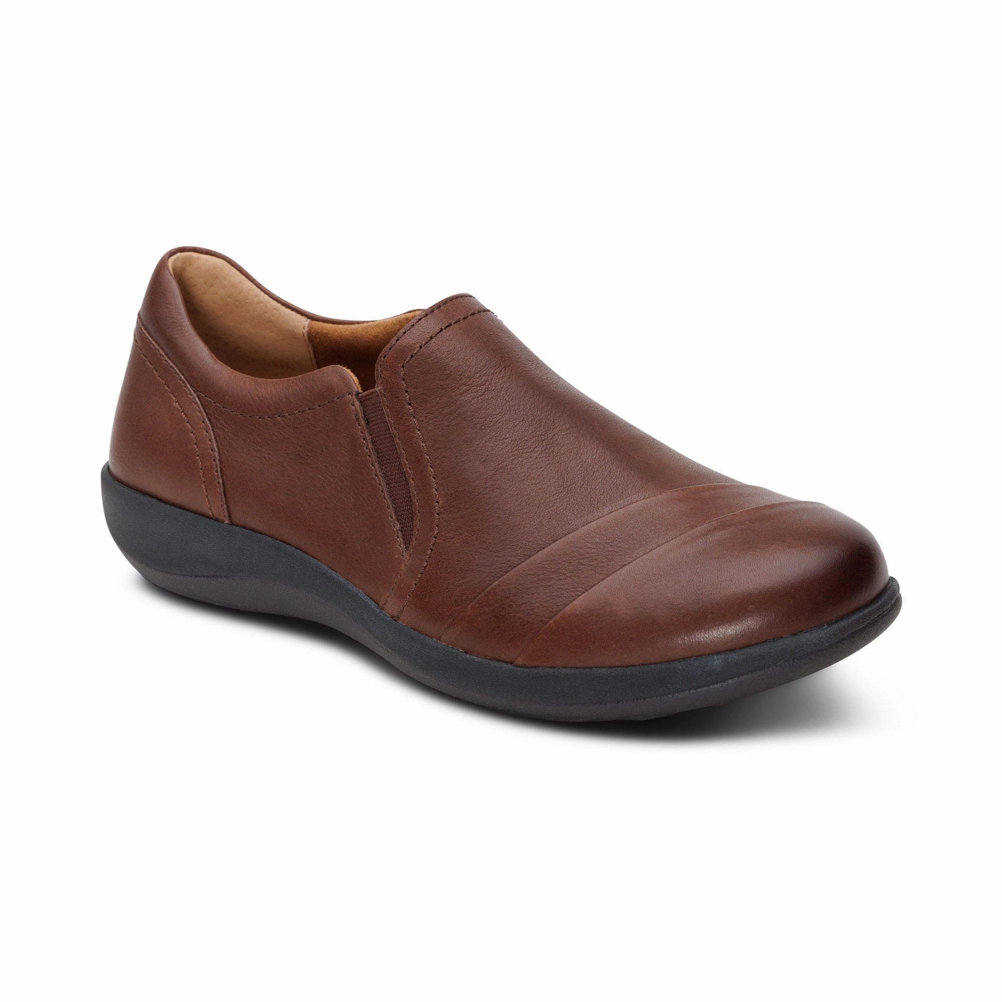Helena Arch Support Slip-On - Brown Day Glow