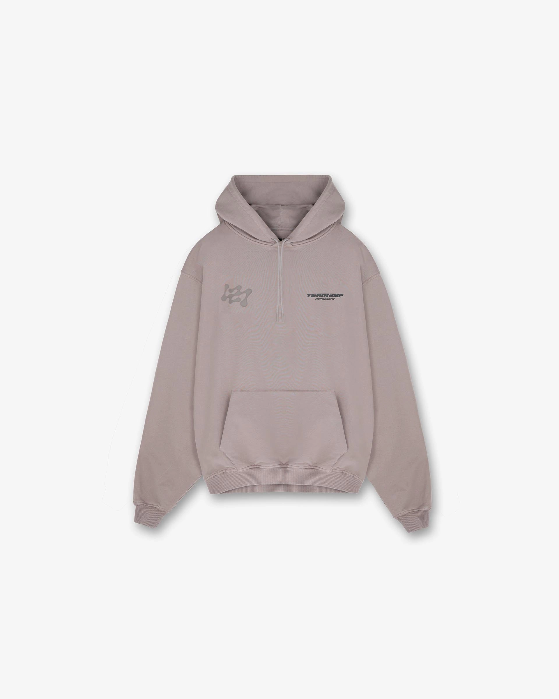 Quick Dry Performance Minimalist Outfit 247 Future Terrains Oversized Hoodie - Moonrock