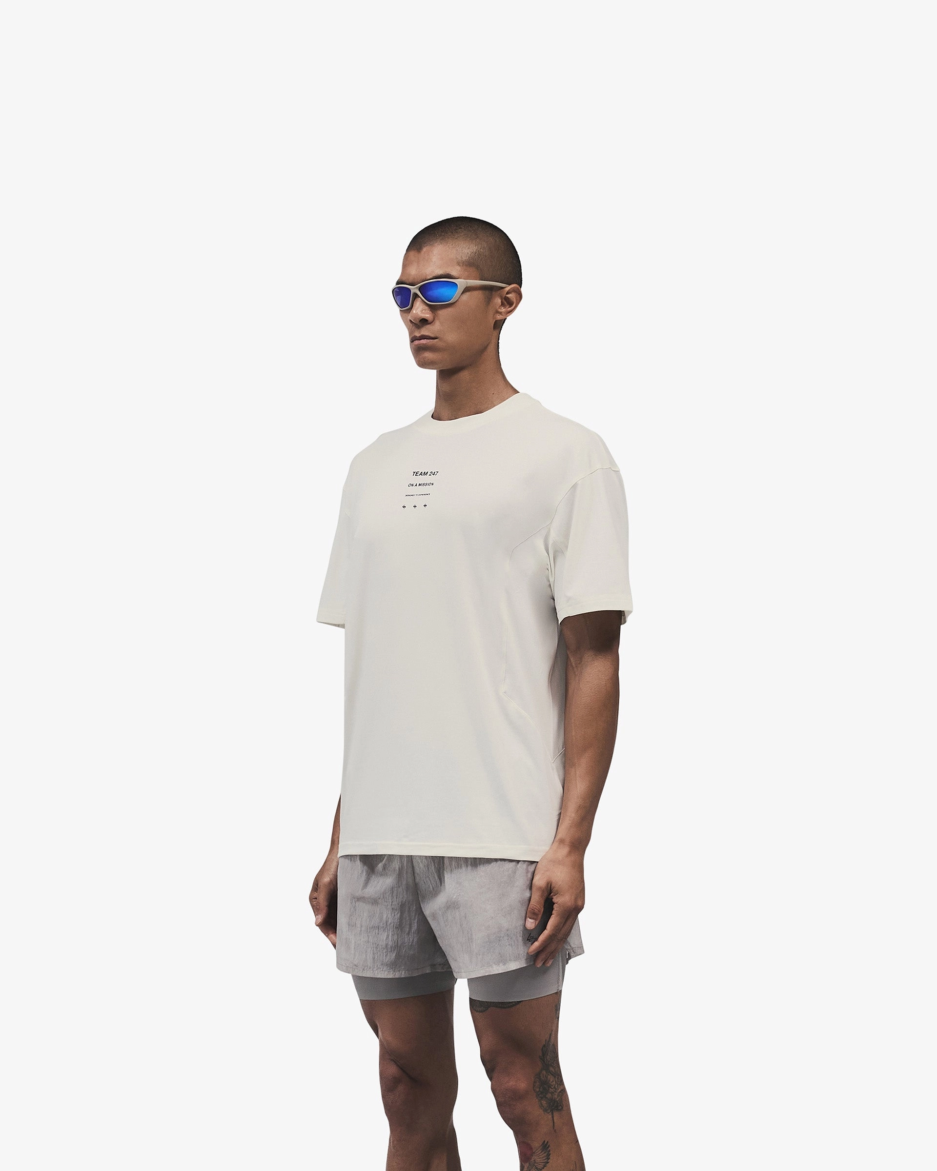 weekday wear 247 Uprising Oversized T-Shirt - Flat White