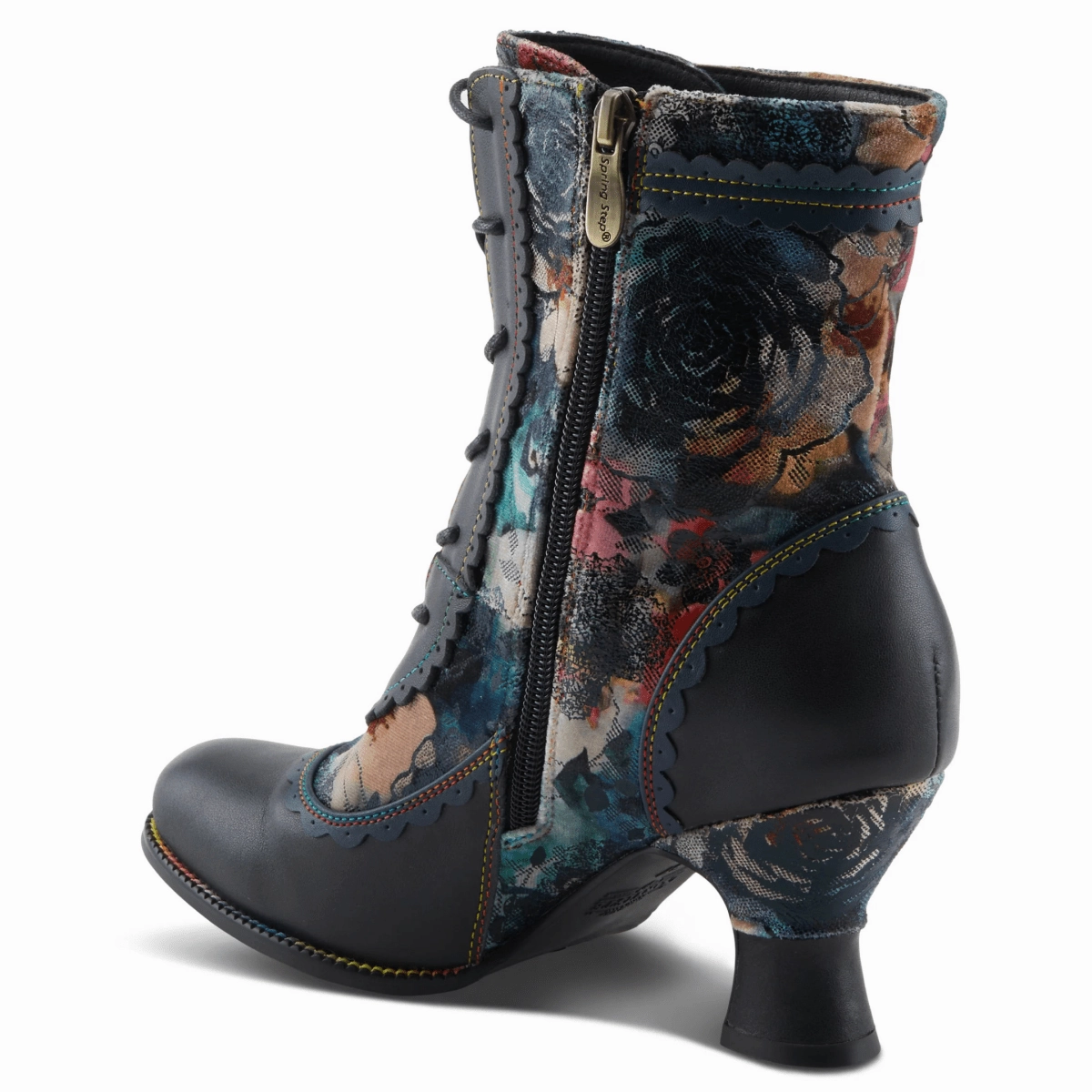 Snow Season Spring Step Women's L??Artiste Bewitch-Prit Navy/Multicolor