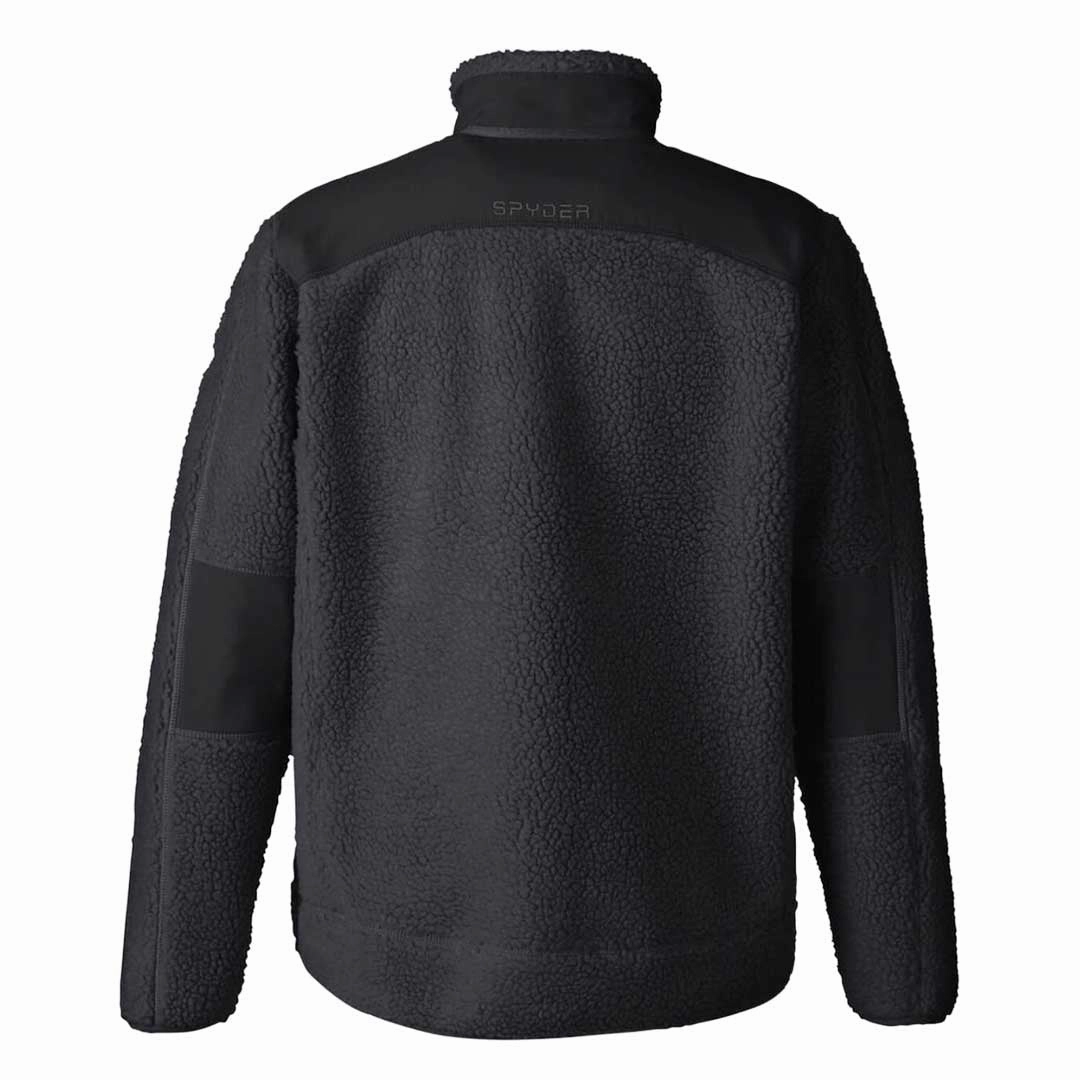 Spyder - Unisex Venture Sherpa Jacket (S17940 BK) Flexible Material Modular Attachments