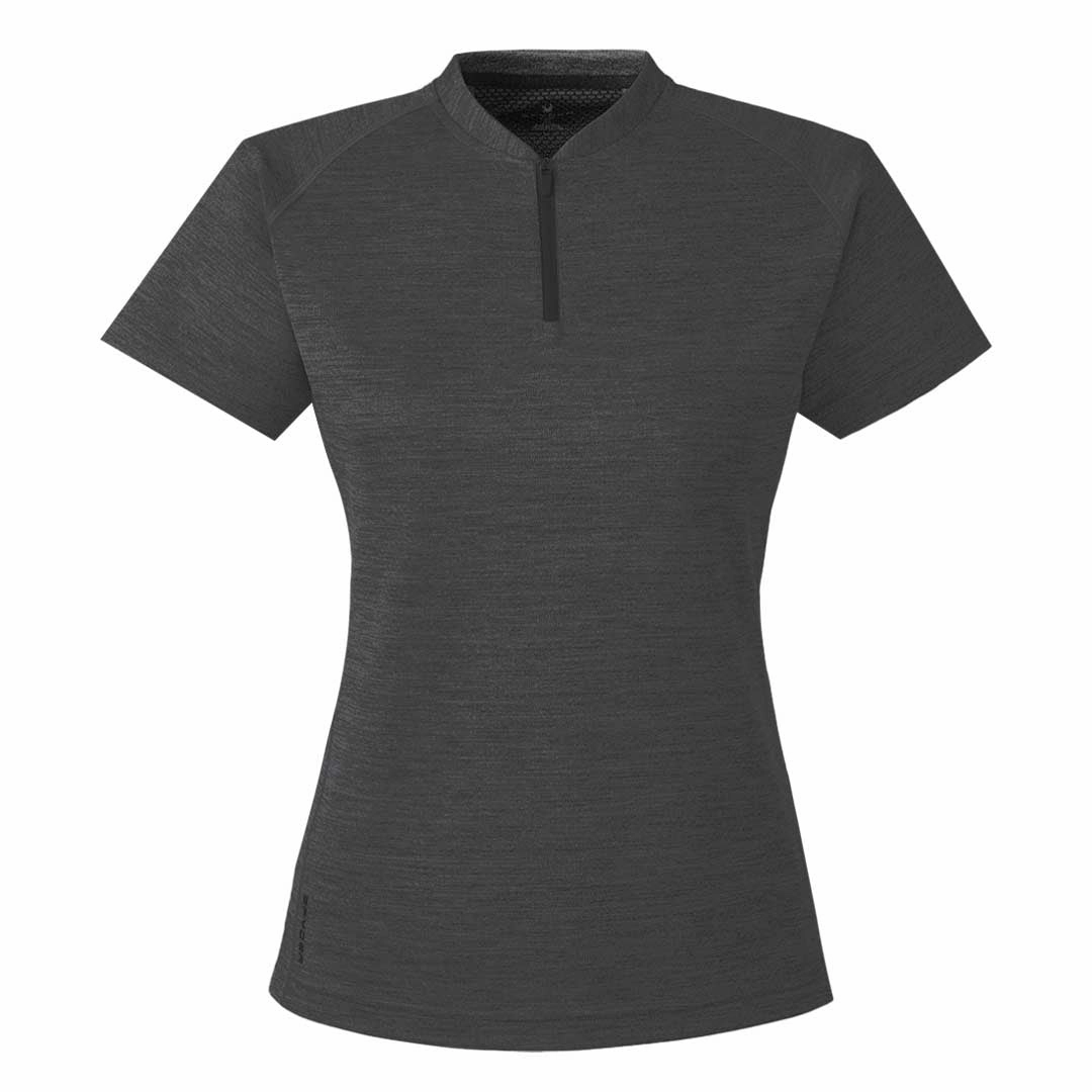 Spyder - Women's Mission Blade Collar Polo (S17980 BK) Fleece Inside
