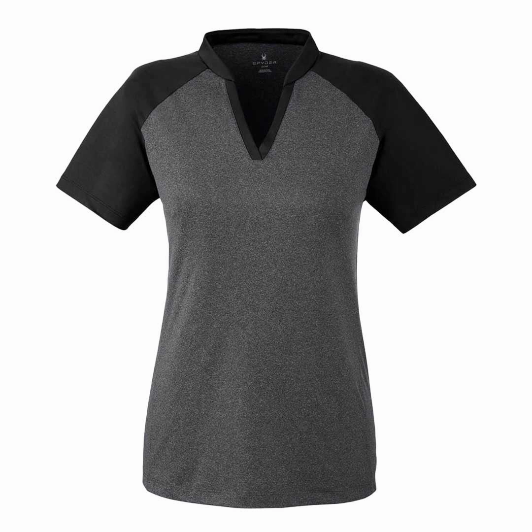 Outdoor Style Staple Modern Layers Spyder - Women's Peak Polo (S16564 BKH-BK)