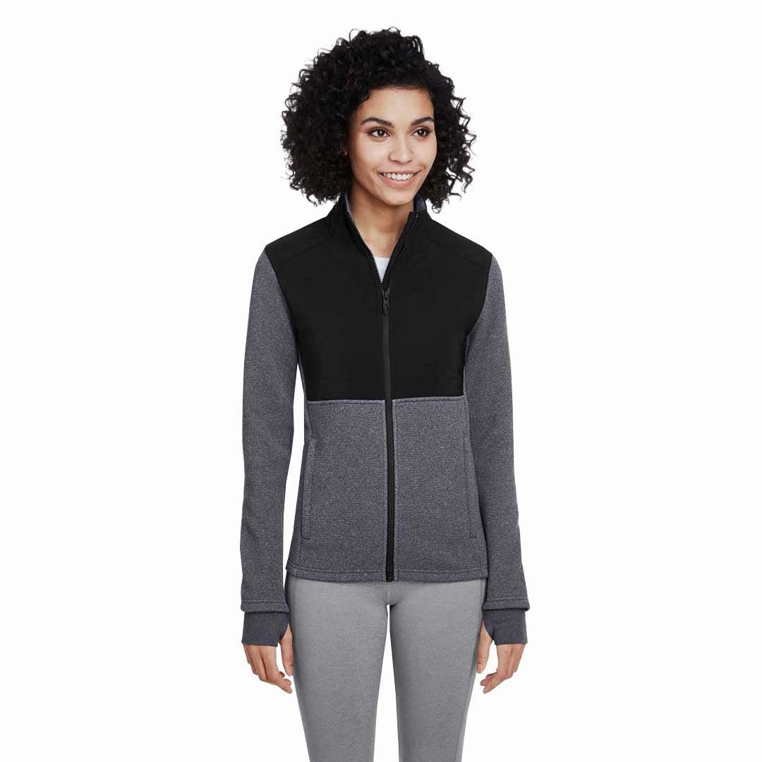 Spyder - Women's Pursuit Jacket (S17299 FRH-BK) Anti Pilling Textile Tear Resistant