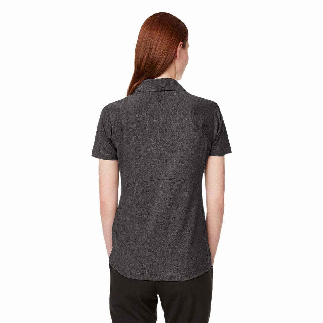 Spyder - Women's Spyre Polo (S17915 BKF) Durable Double Stitching