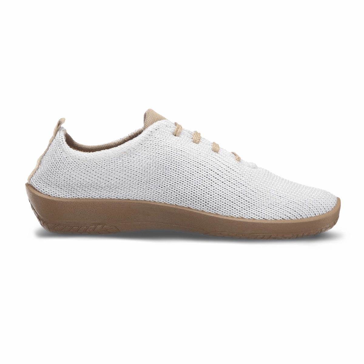 Motion Contour VersatileUse Arcopedico Women's LS Oxford White/Beige Fabric