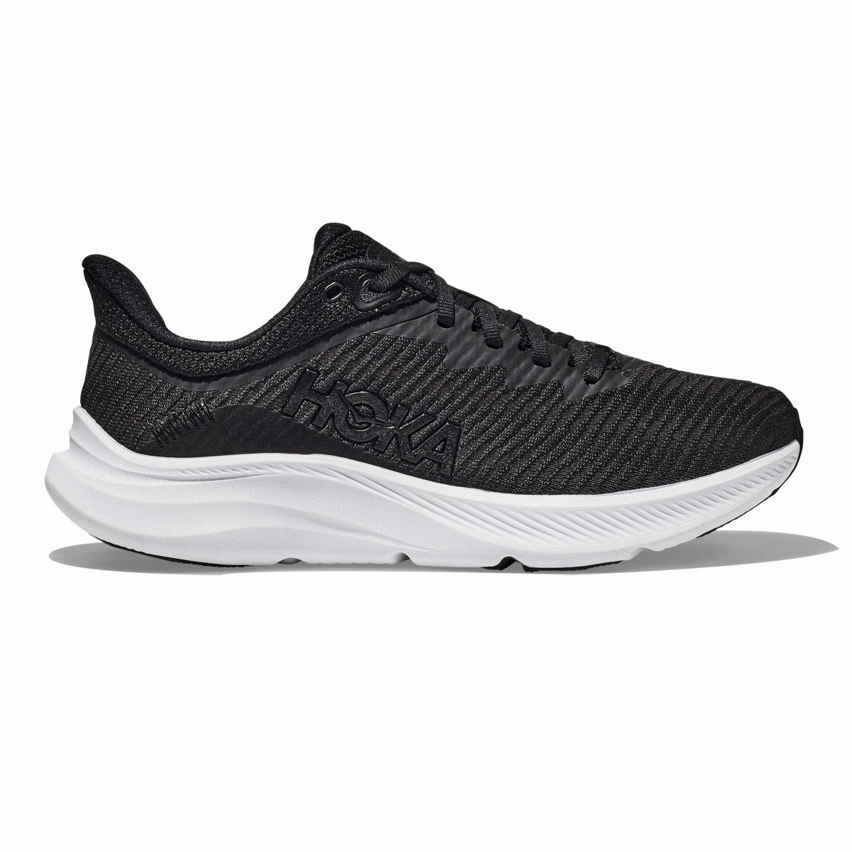 Walk Utility Sneaker Deals Hoka One One Women's Solimar Black/White