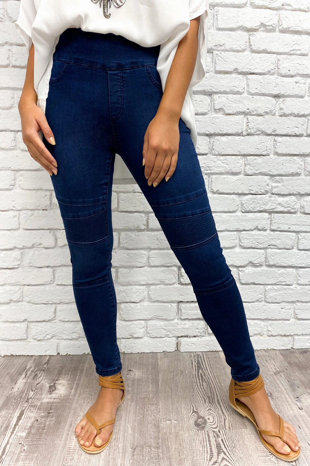 Panel Jeans SeamlessConstruction