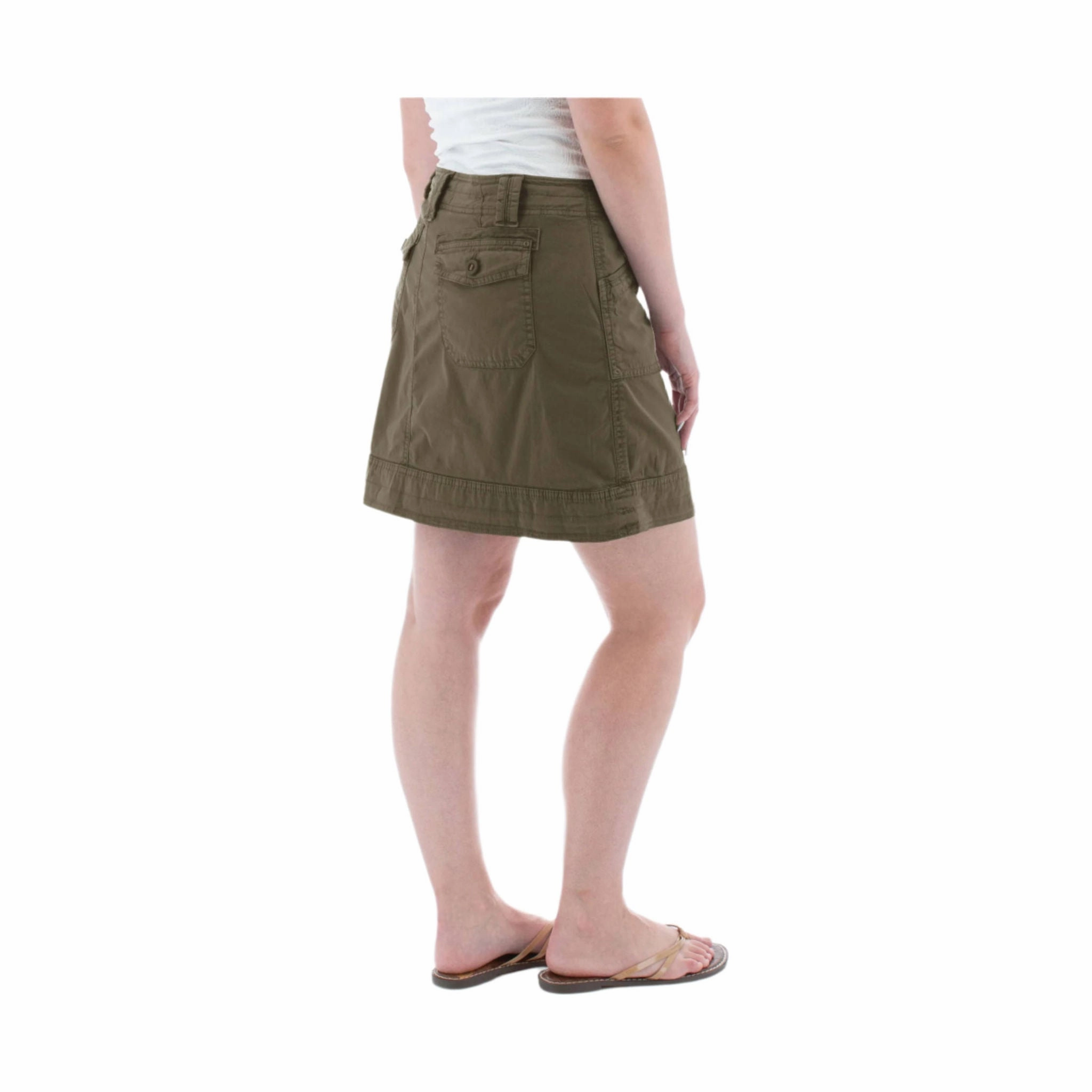 Aventura Women's Arden Woven Organic Skort - Grape Leaf Handmade Item