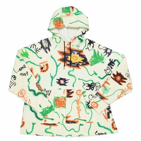 Converse - Unisex Come Tees Triangle Hoodie (10023508 A01) Breathable City Style Soft Fleece Lining