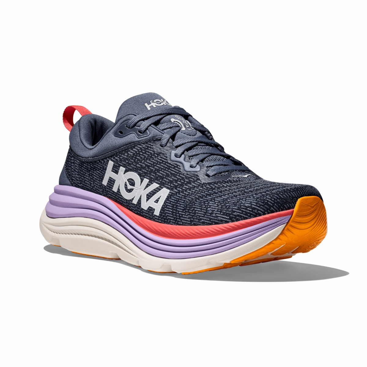 Hoka One One Women's Gaviota 5 Anchor/Grapefruit RegularFit