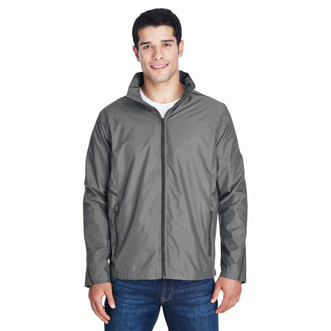 Team365 - Unisex Conquest Mesh Lining Jacket (TT70 89) Zipper Closure Mechanism