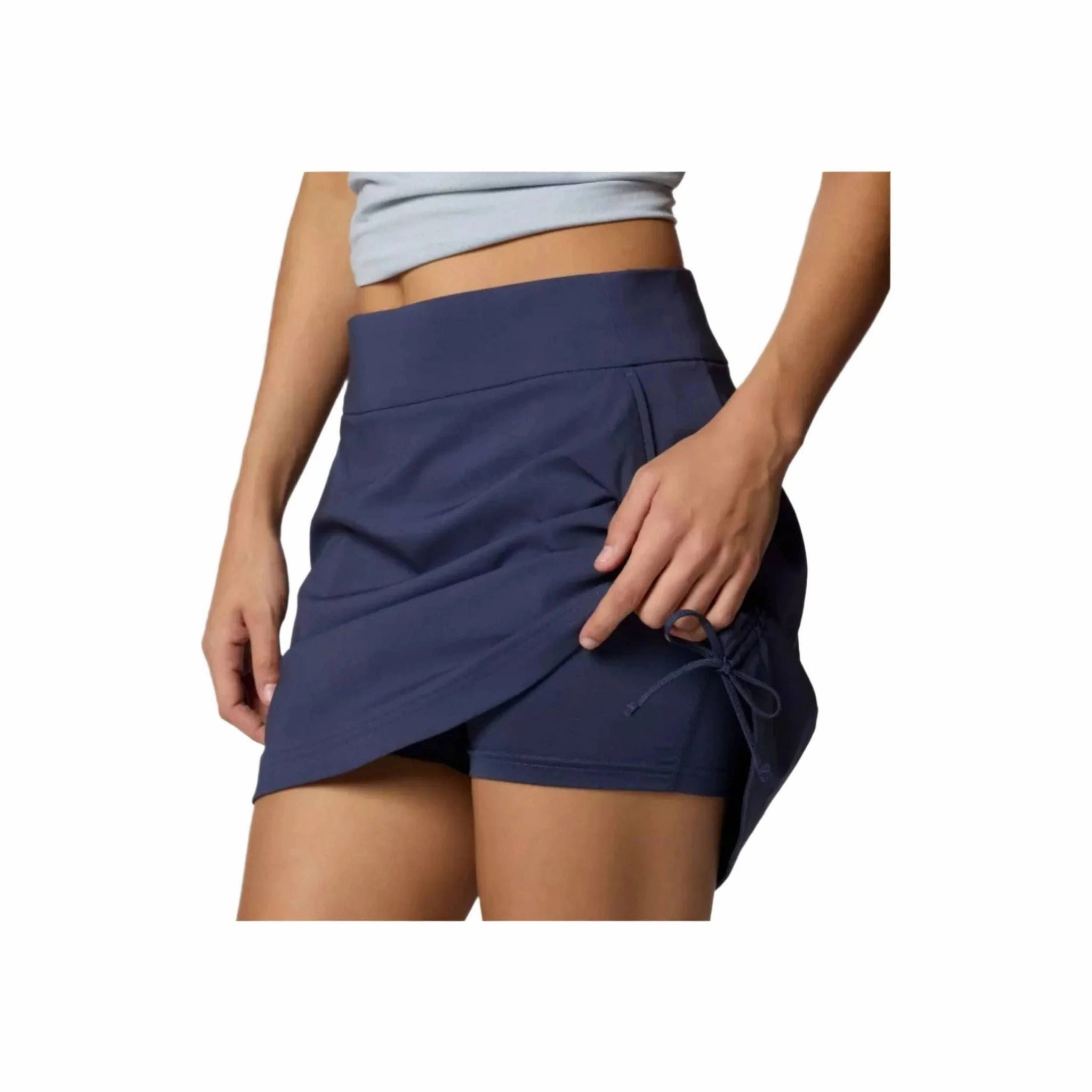 Columbia Women's All Seasons Ruched Skort - Nocturnal Artistic Influence