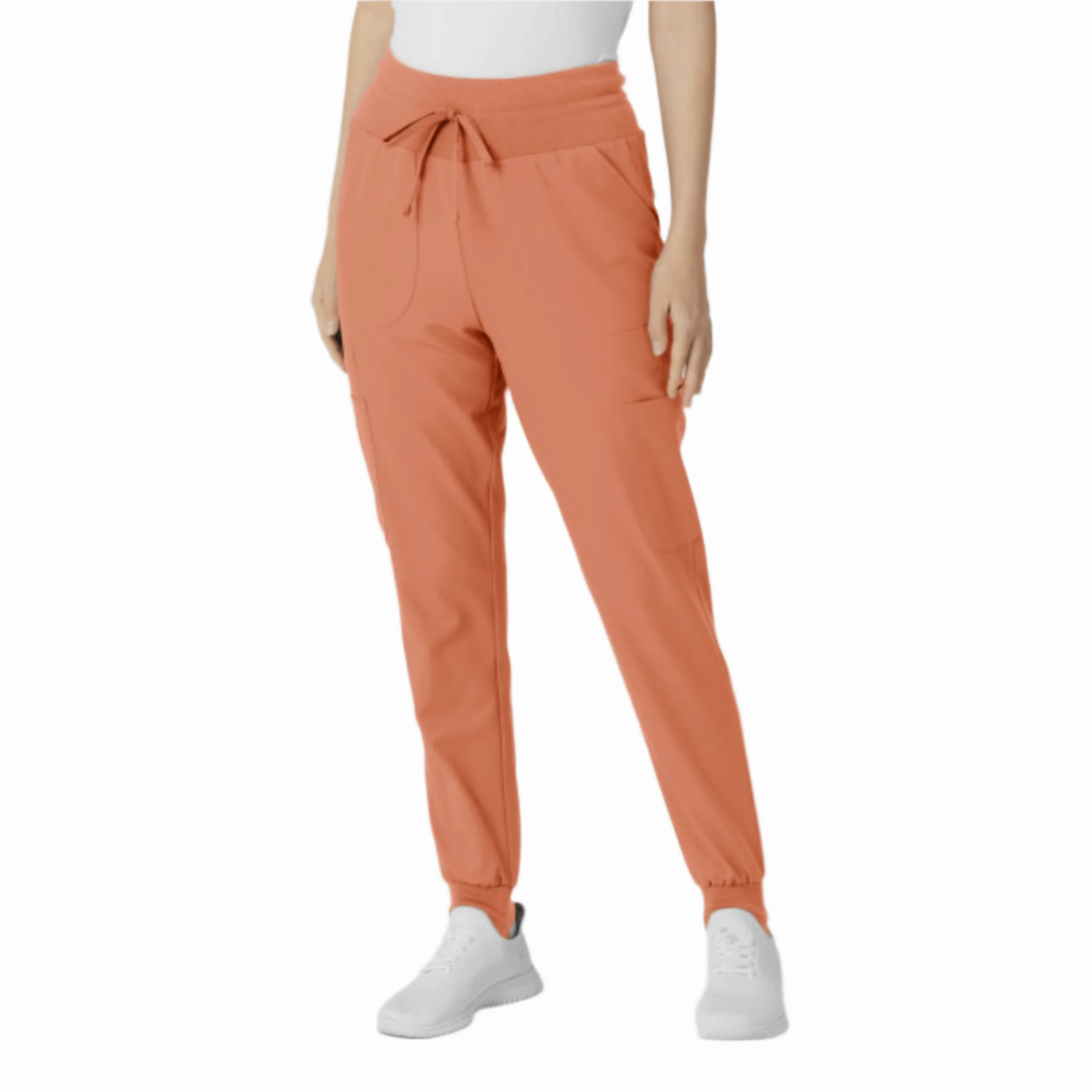 Wink Women's Thrive Stirrup Jogger Scrub Pant - Terra Cotta Heat Dissipating