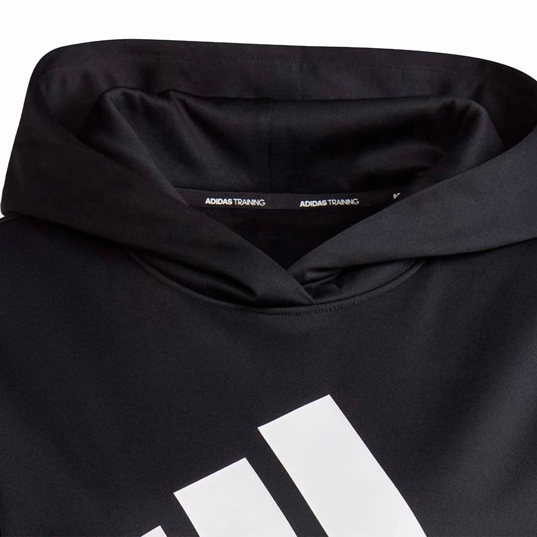 adidas - Women's Badge Of Sport Logo Hoodie (Plus Size) (HI5705) Flexible Elasticity