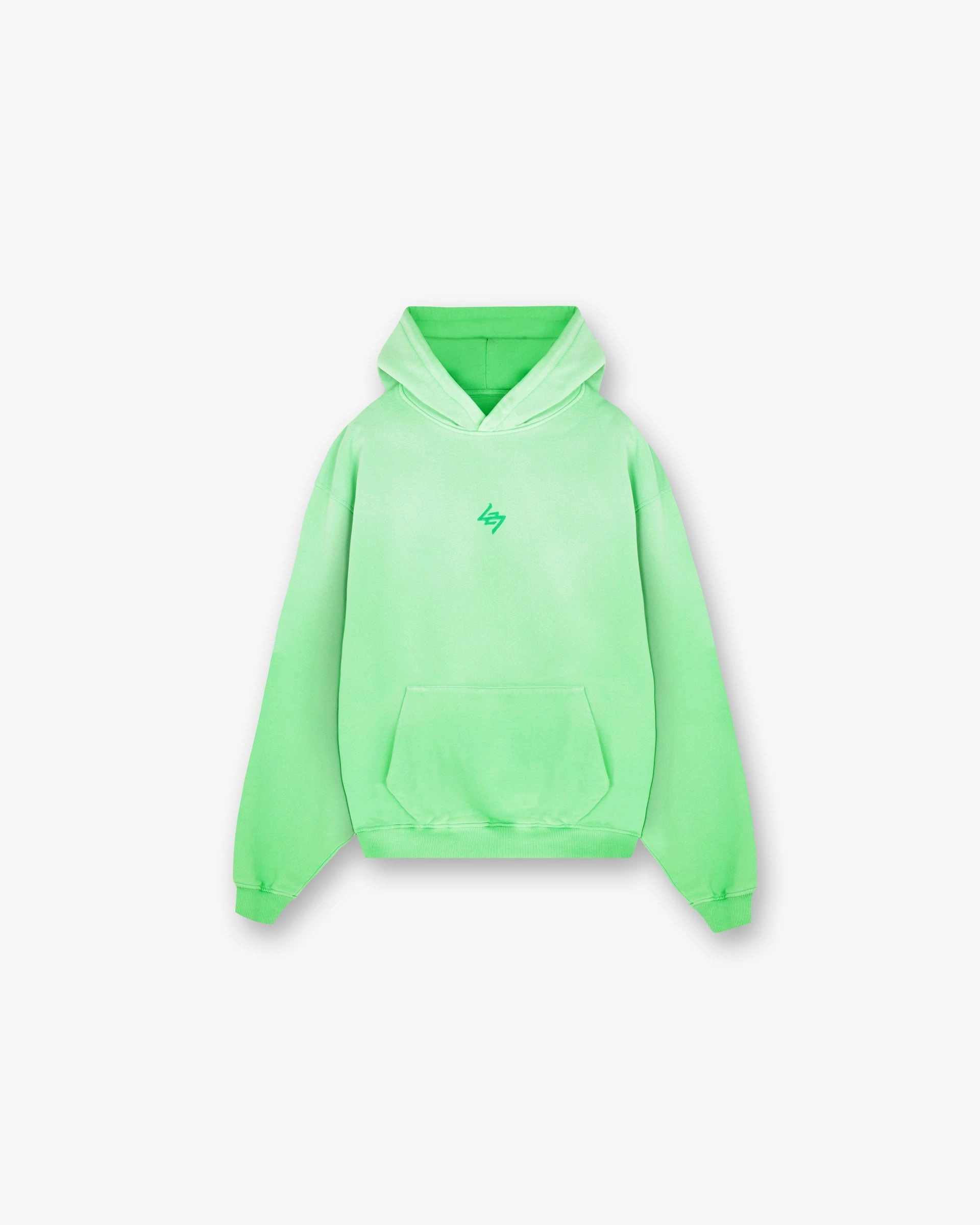 247 Motion Oversized Hoodie  - Speed Green Trendy Look