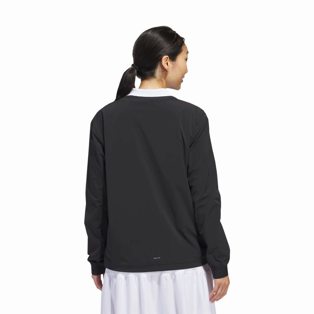 Mesh Lining adidas - Women's Ultimate365 Tour WIND.RDY Pullover Sweatshirt (IN2549)