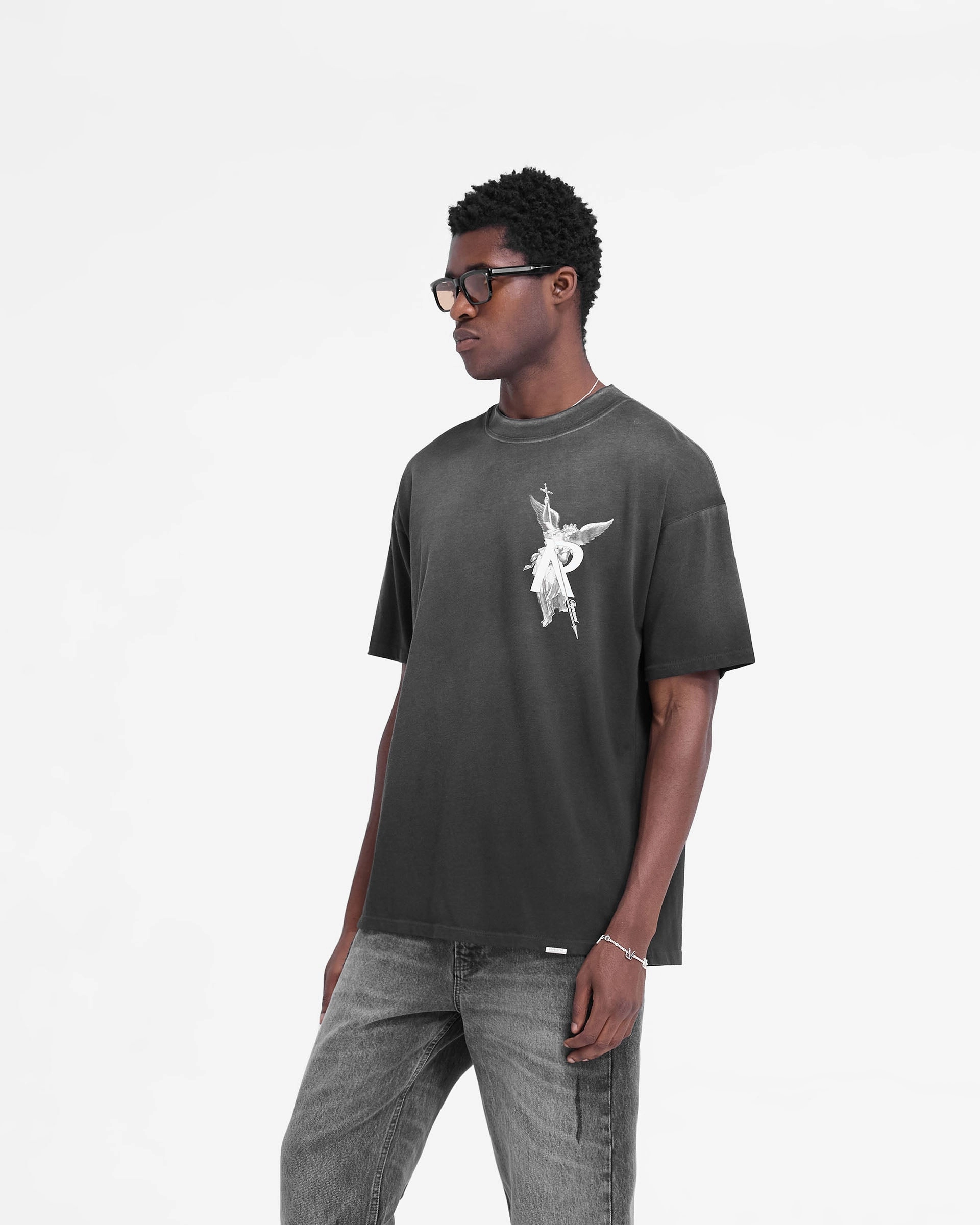 Archangel T-Shirt - Stained Black FlexibleCollarOptions