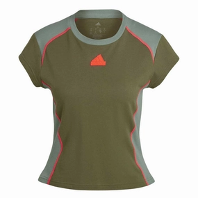 adidas - Women's Lift Your Mind Short Sleeve T-Shirt (IP3742) Quick Dry Technology MoistureWicking Technology
