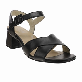 Sovella Women's Celine Sandal Black Water Drainage Channels