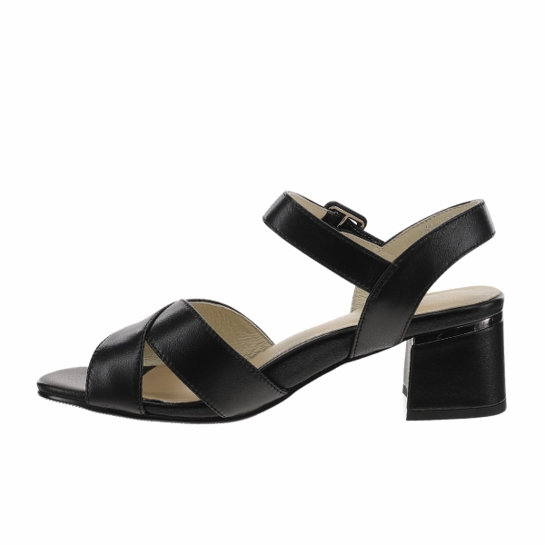 Sovella Women's Celine Sandal Black Eco Conscious Design Light Touch