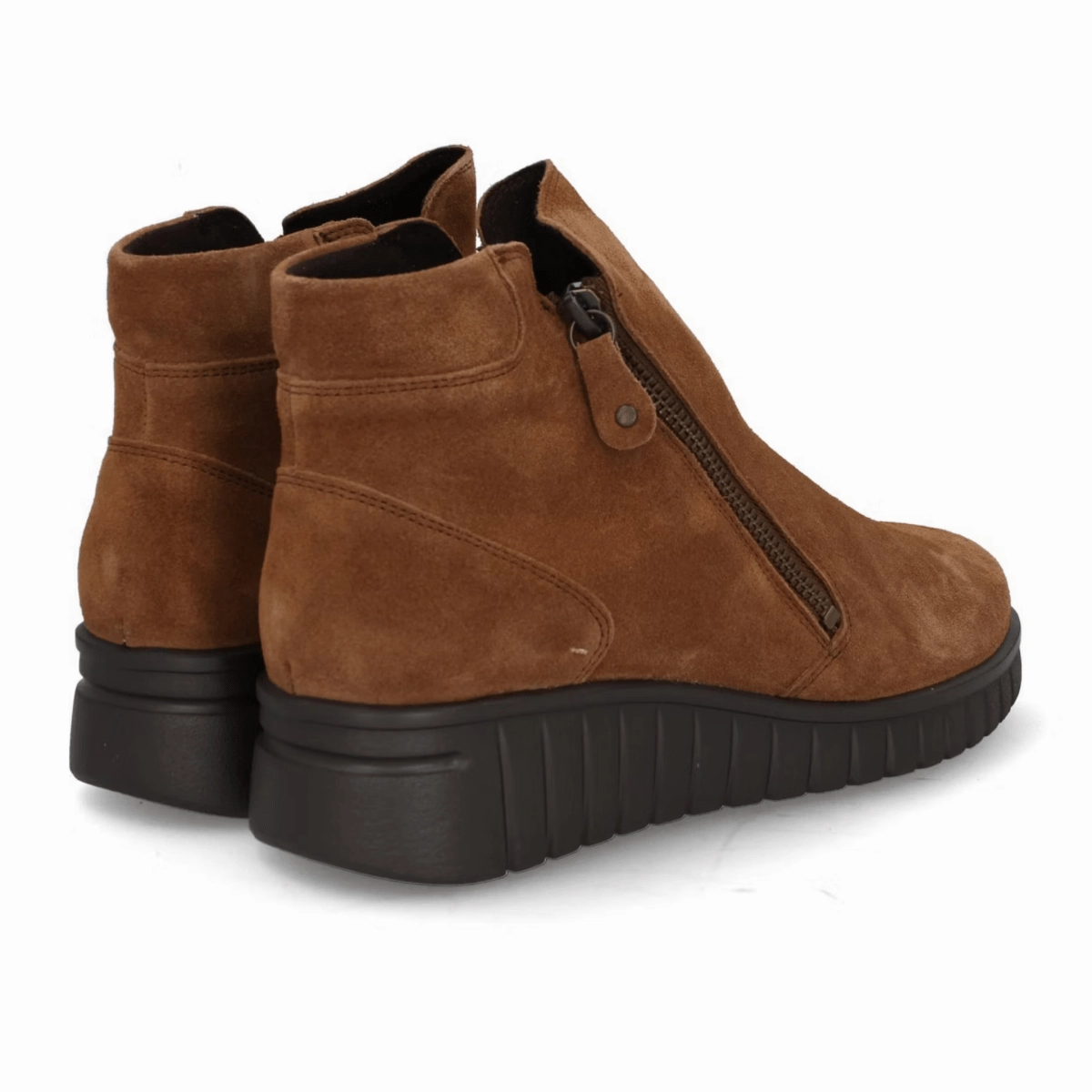 mom style Hartjes Women's Country Boot Cognac Suede