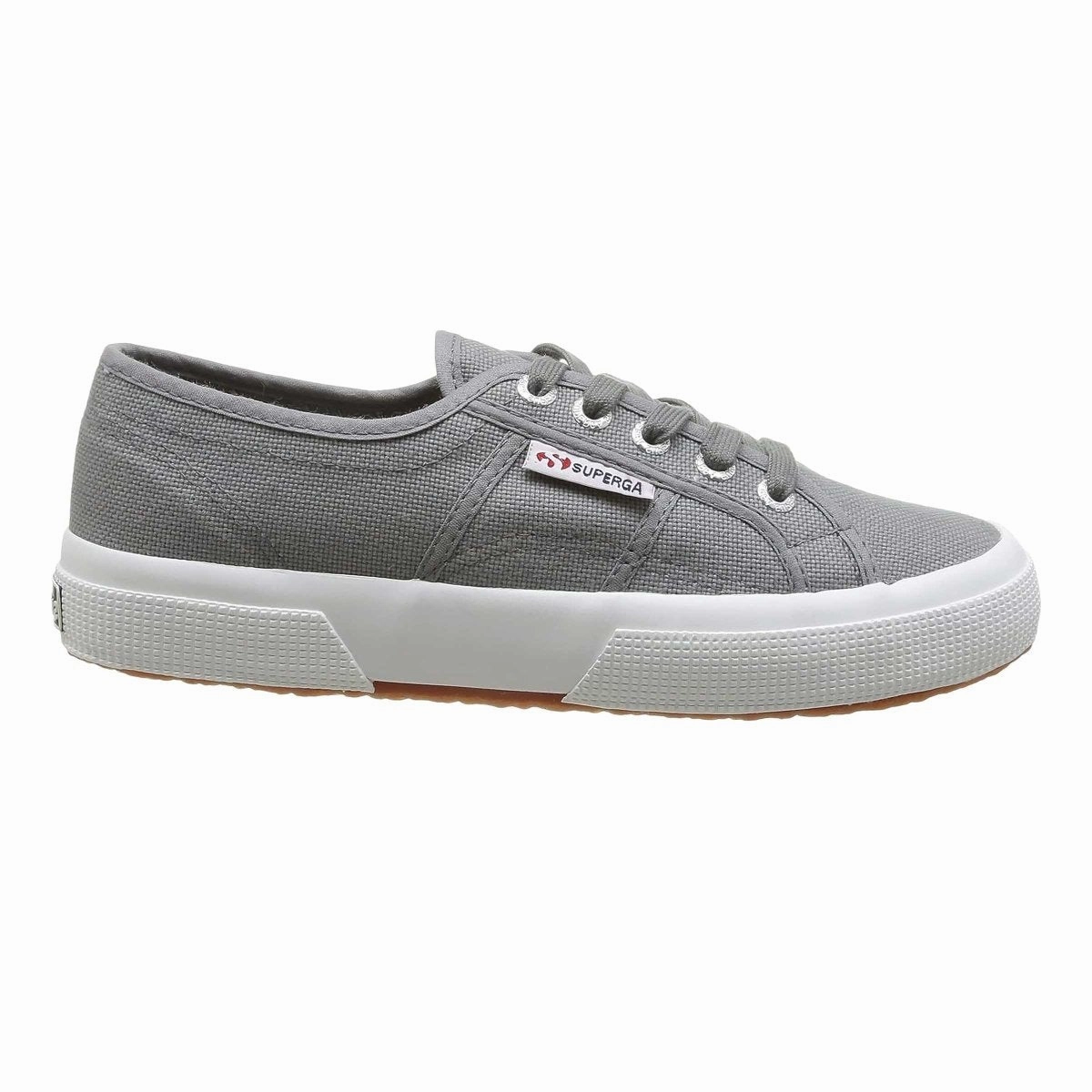 Superga Women's 2750 Grey Sage Canvas All-weather shock absorption Stitch Free Uppers