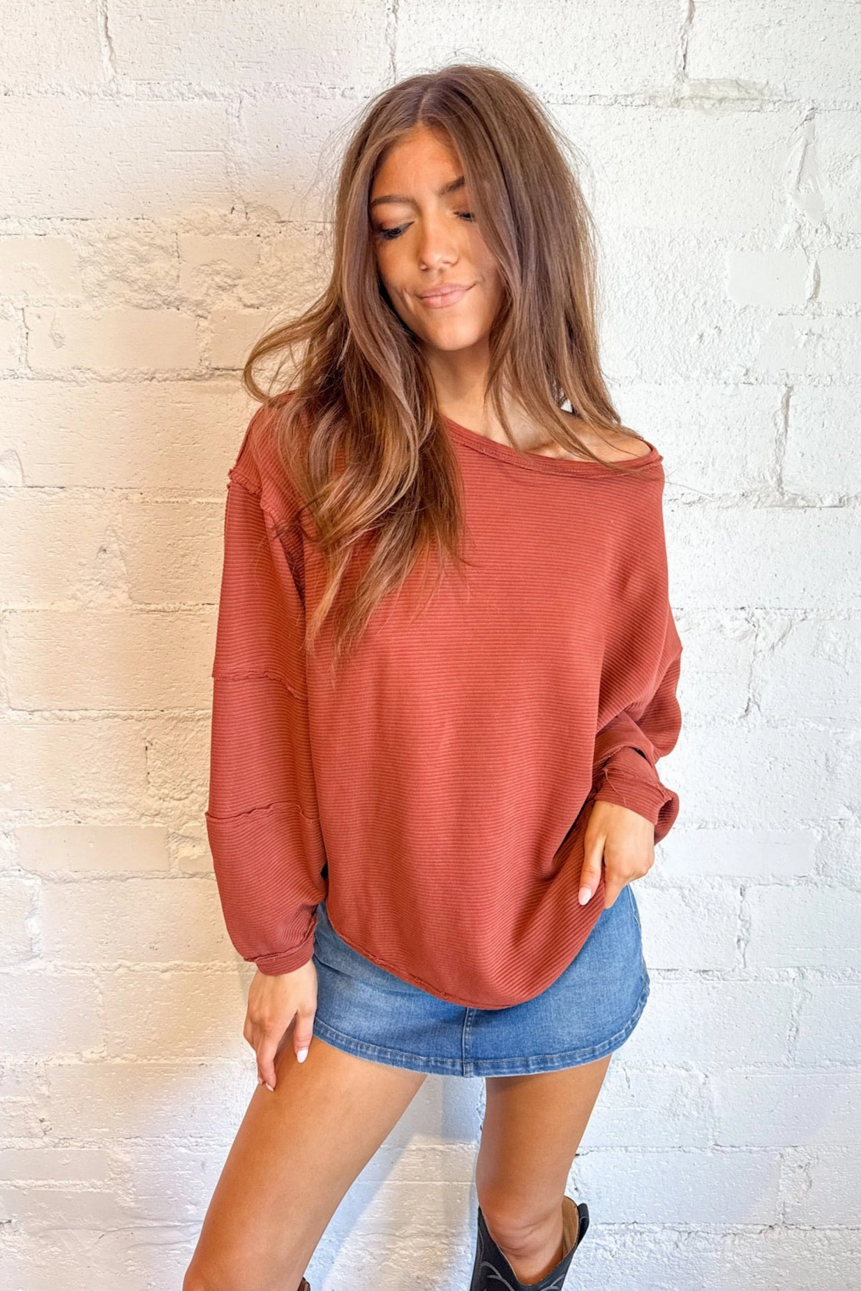 Airtight Fasteners SeamlessBonding Free People Total Eclipse Tee