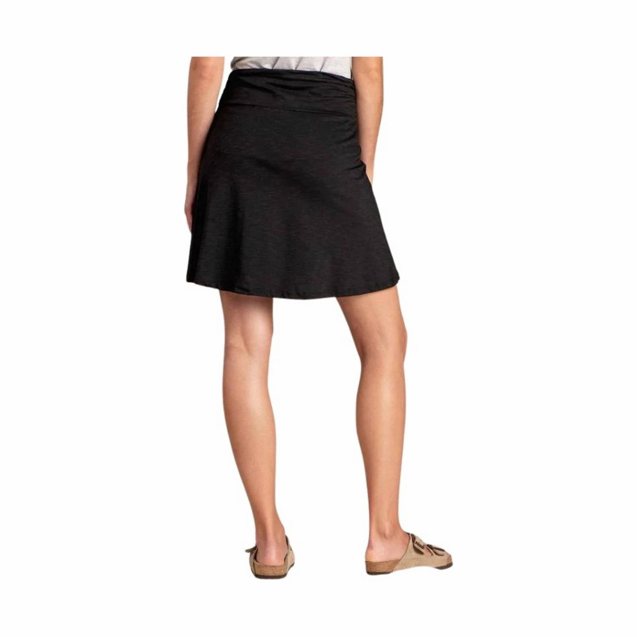 Toad & Co Women's Chaka Skirt - Black Comfort Innovation