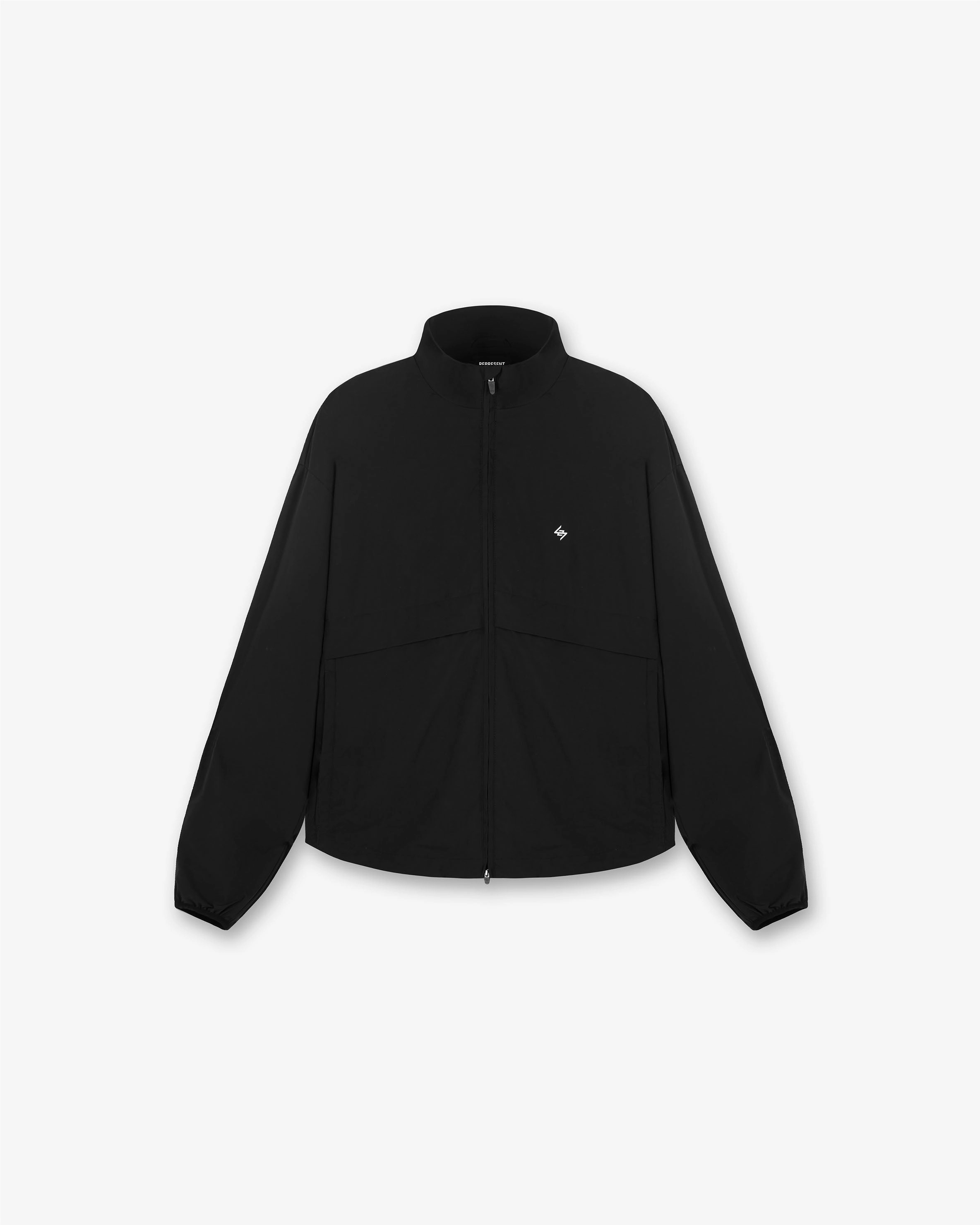 Team 247 Track Jacket - Black Layered Comfort Look