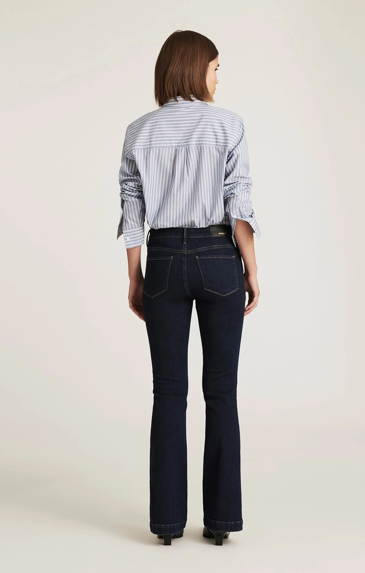 Daytime Look SYDNEY FLARE IN DARK BLUE