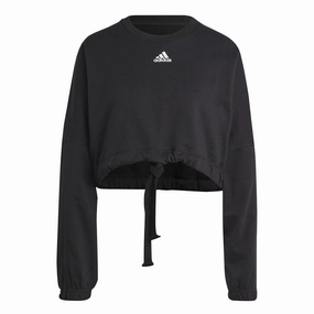 AllDay Comfort Design Enhanced Edge Binding adidas - Women's Dance Crop Versatile Sweatshirt (IC6624)