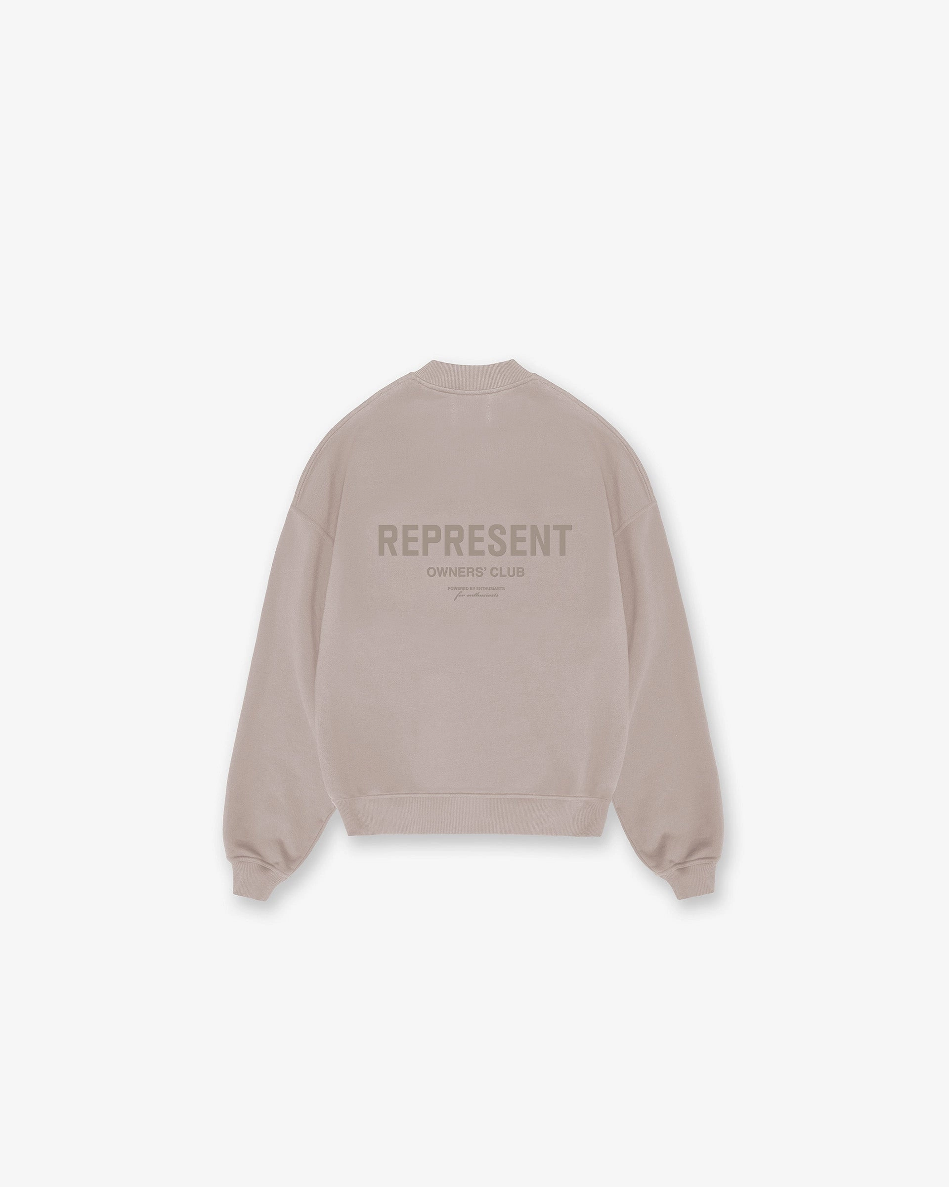 Represent Owners Club Sweater - Mushroom Work Day Ventilated Panels