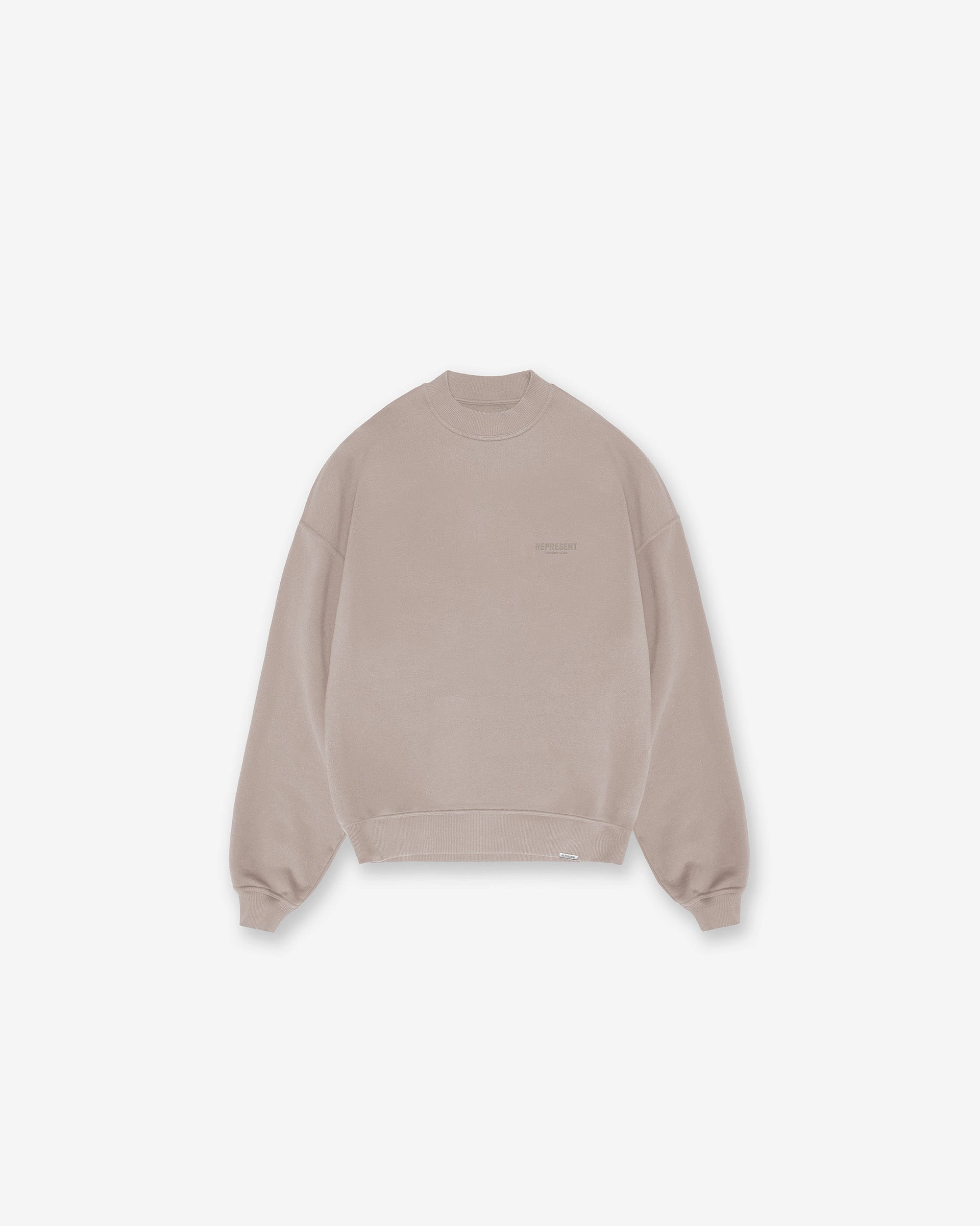 Represent Owners Club Sweater - Mushroom Office Friendly