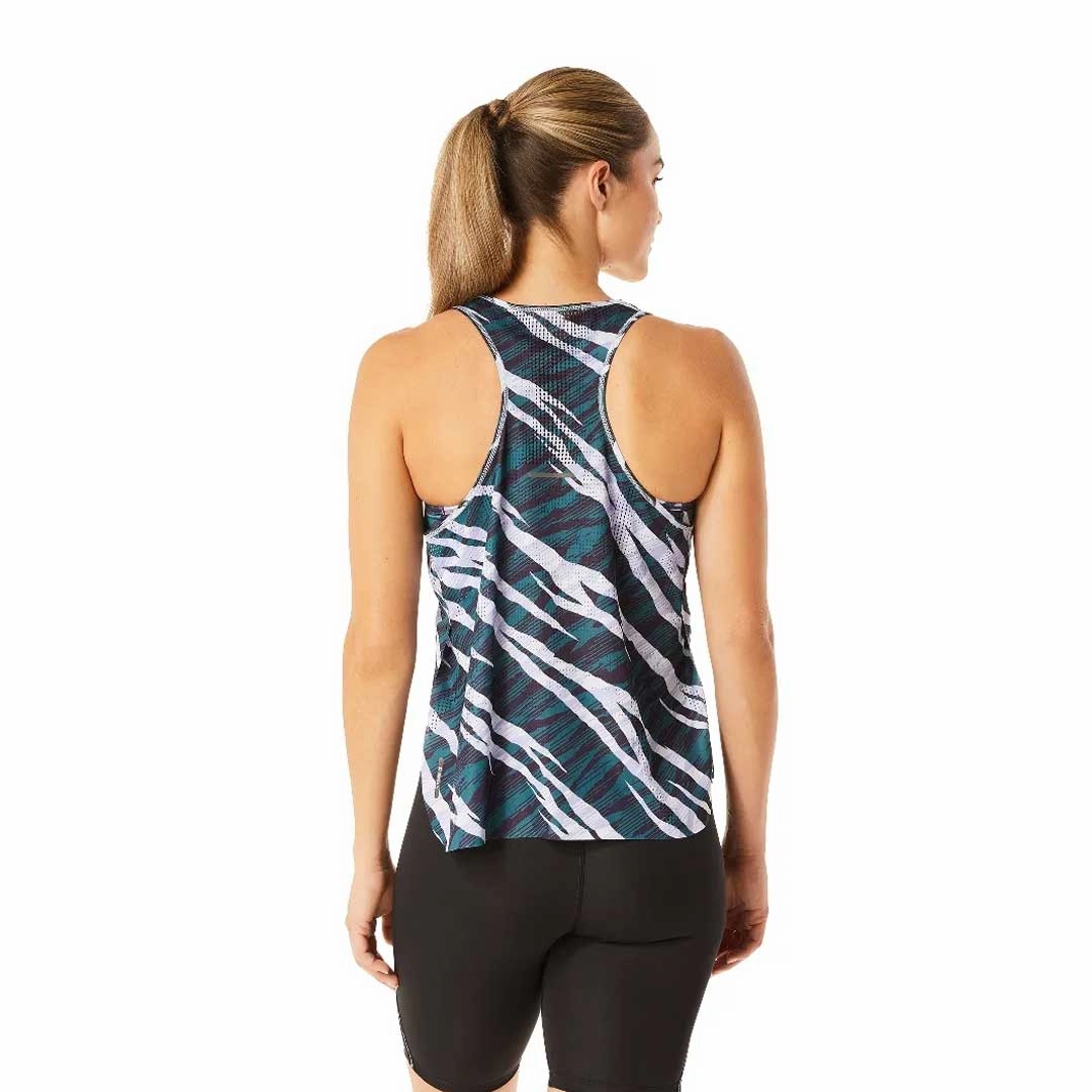 Asics - Women's Ventilate Actibreeze Tank Top (2012C423 500) Adjustable hood design