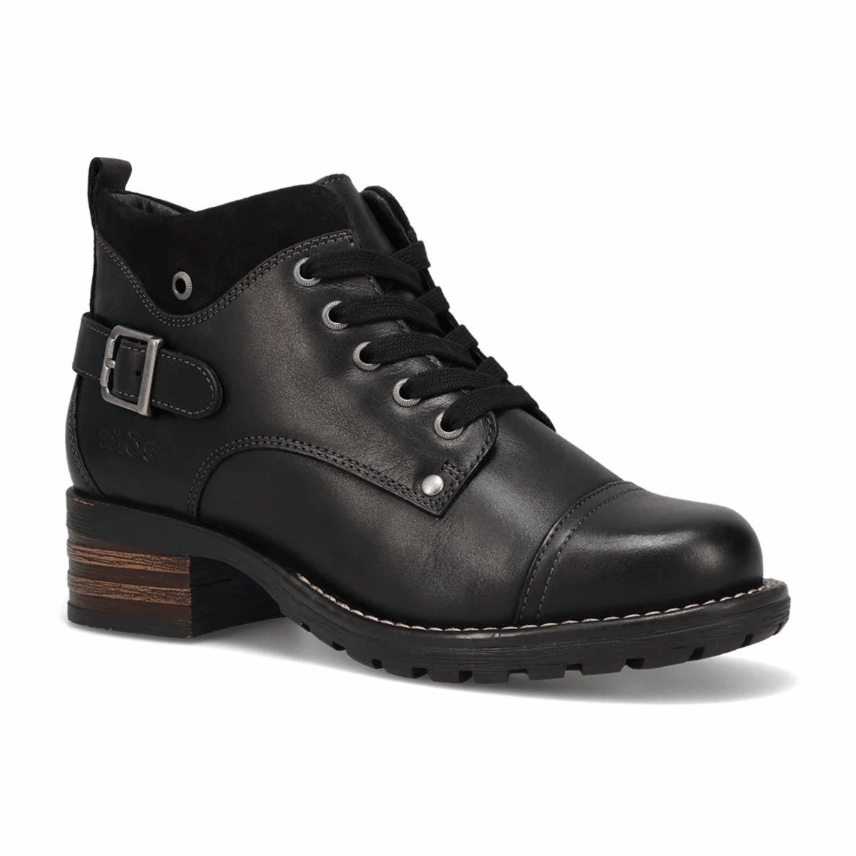 Taos Women's Mini Crave Black Leather Tough Build