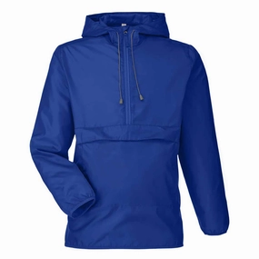 Team365 - Unisex Zone Protect Packable Anorak Jacket (TT77 QW) NonIrritatingSeams