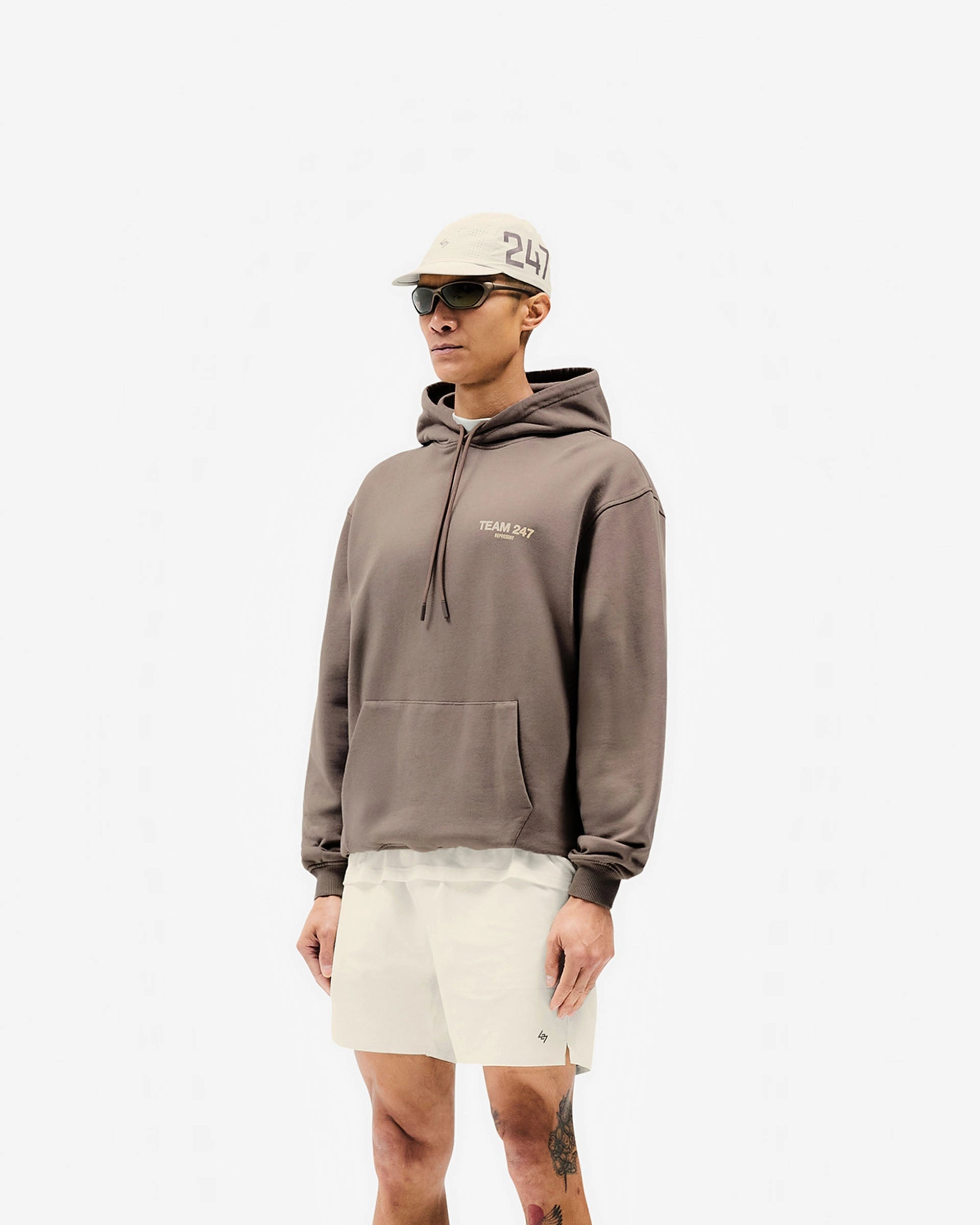Sun wear Team 247 Oversized Hoodie - Earth